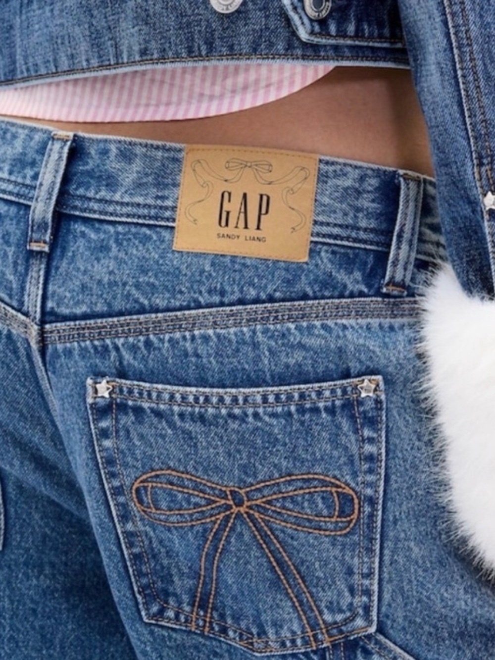 Gap × Sandy Liang Low Rise ‘90s Loose Carpenter Jeans 31